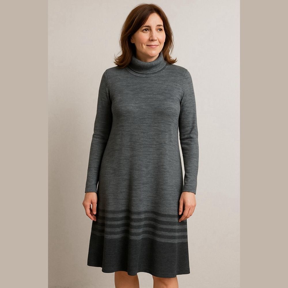 AGB Women's Dress Size XL Gray